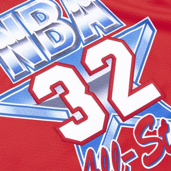 Magic Johnson 1991 NBA All-Star Jersey - Picture 4 of 11